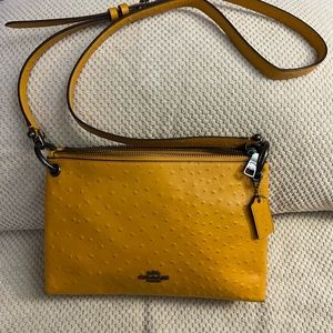 Mustard Coach Crossbody